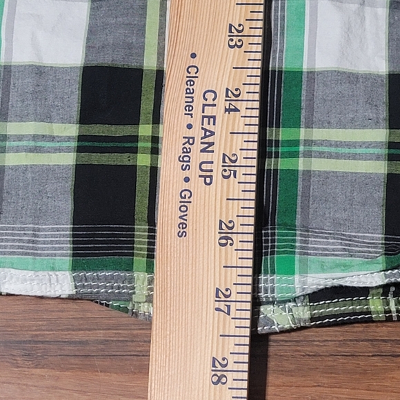 Rock Revival Mens Large Long Sleeve Button Up Shirt Embroidered  Spellout  B30 - Picture 9 of 10